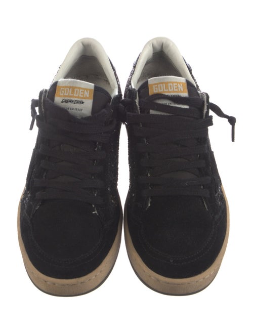 Golden Goose Suede Printed Sneakers