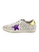 Golden Goose Suede Animal Print Sneakers
