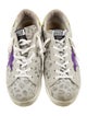 Golden Goose Suede Animal Print Sneakers