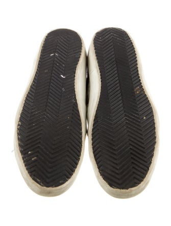 Golden Goose Suede Animal Print Sneakers