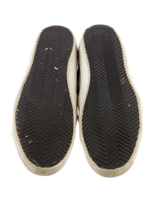 Golden Goose Suede Animal Print Sneakers