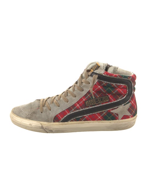 Golden Goose Suede Printed Sneakers