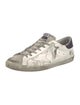 Golden Goose Leather Distressed Accents Sneakers