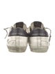 Golden Goose Leather Distressed Accents Sneakers