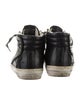 Golden Goose Leather Distressed Accents Sneakers