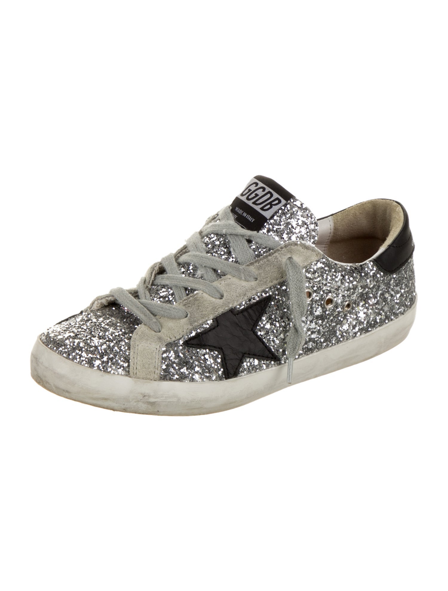 Golden Goose Girls' Glitter Low Top Sneakers