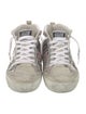 Golden Goose Tweed Printed Sneakers