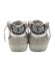 Golden Goose Tweed Printed Sneakers