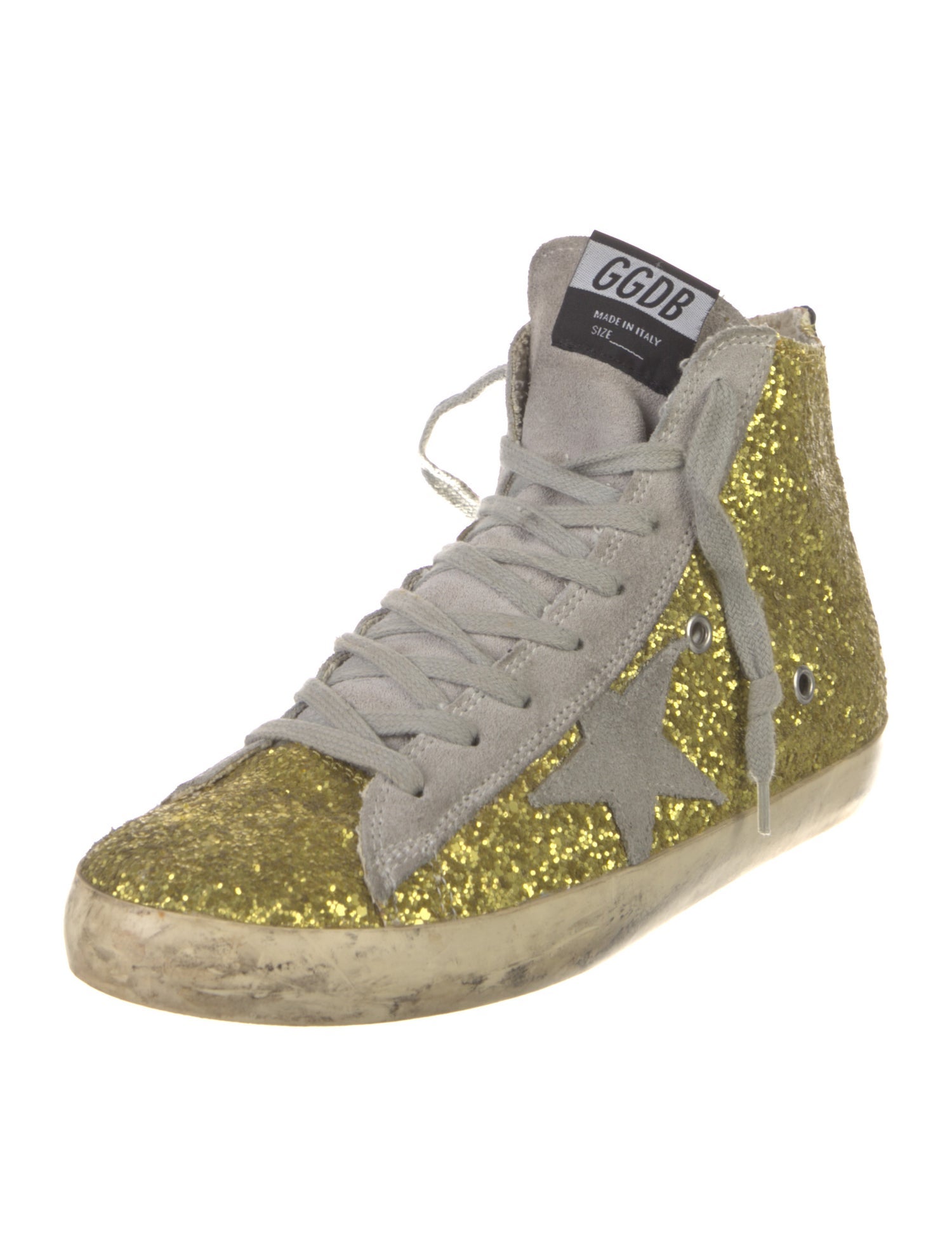 Golden Goose Glitter Glitter Accents Sneakers