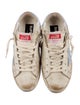 Golden Goose Leather Distressed Accents Sneakers