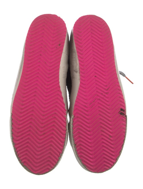 Golden Goose Ponyhair Animal Print Sneakers