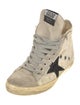 Golden Goose Glitter Colorblock Pattern Sneakers