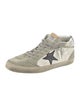 Golden Goose Leather Colorblock Pattern Sneakers