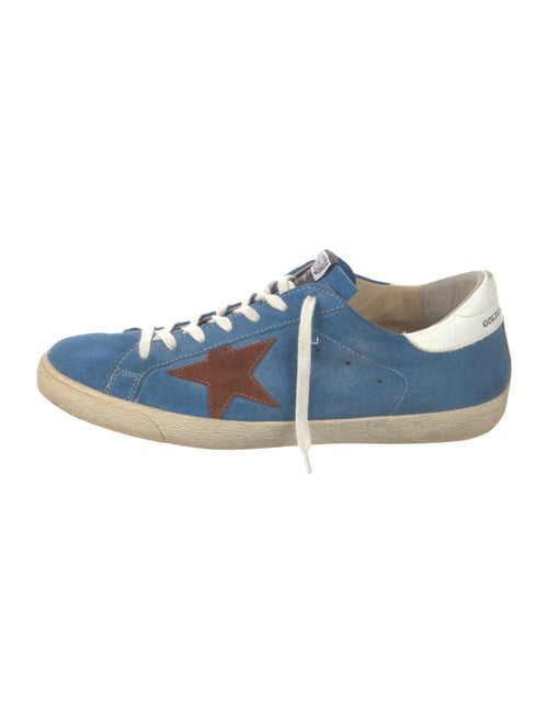 Golden Goose Suede Printed Sneakers