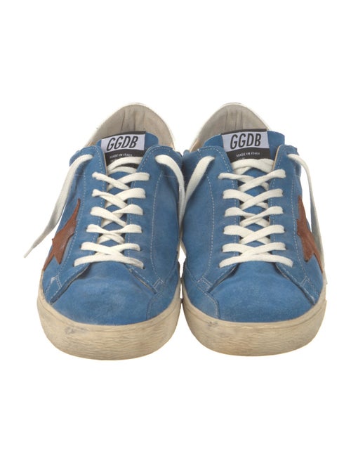 Golden Goose Suede Printed Sneakers