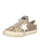 Golden Goose Leather Leather Trim Embellishment Sneakers
