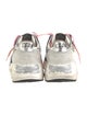 Golden Goose Suede Colorblock Pattern Sneakers