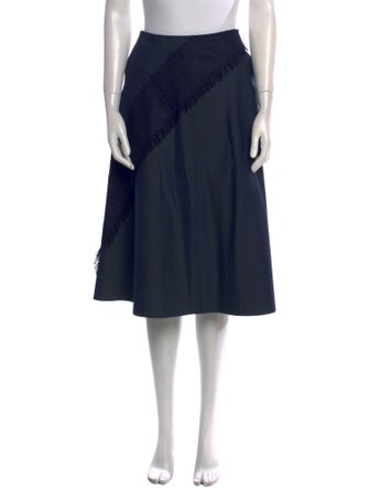 Golden Goose Lace Trim Embellishment Knee-Length Skirt