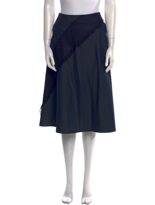 Golden Goose Lace Trim Embellishment Knee-Length Skirt