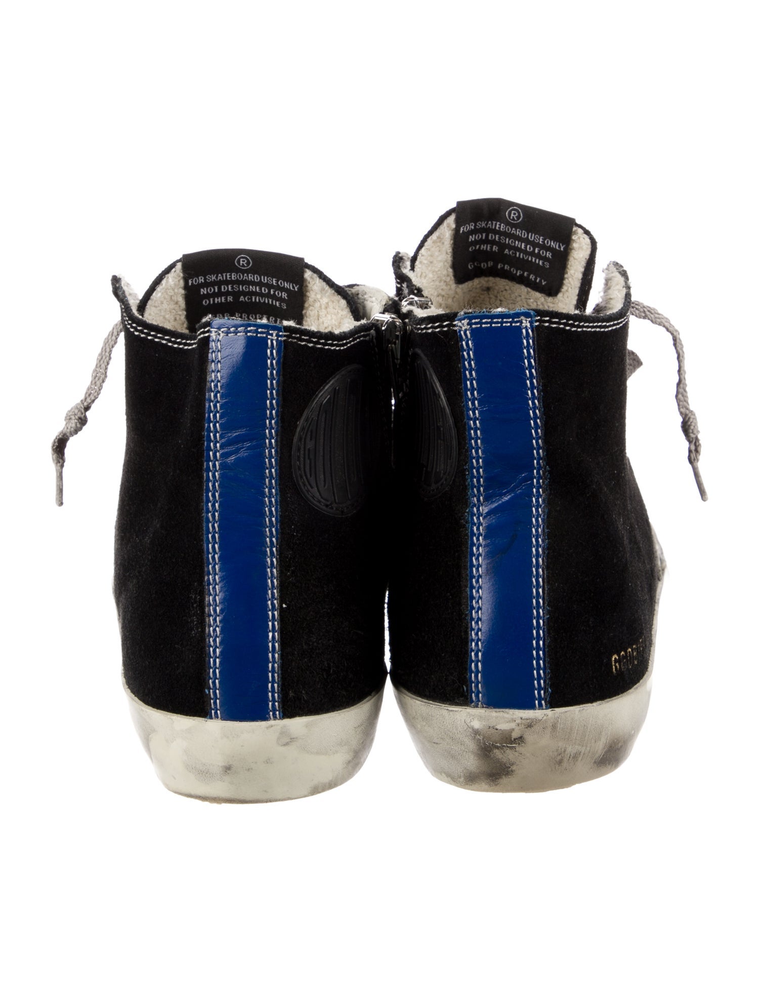 Golden Goose Suede Printed Sneakers