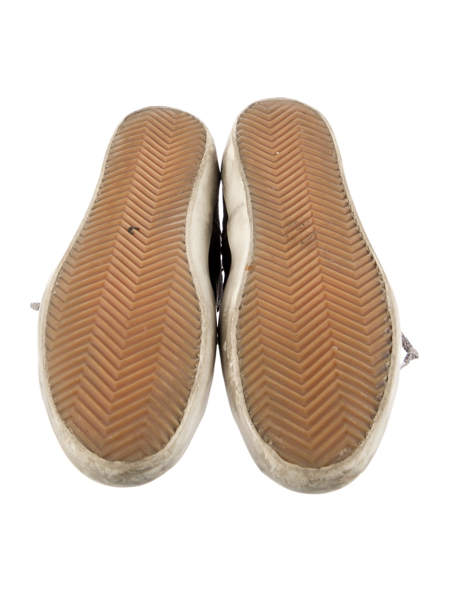 Golden Goose Suede Printed Sneakers