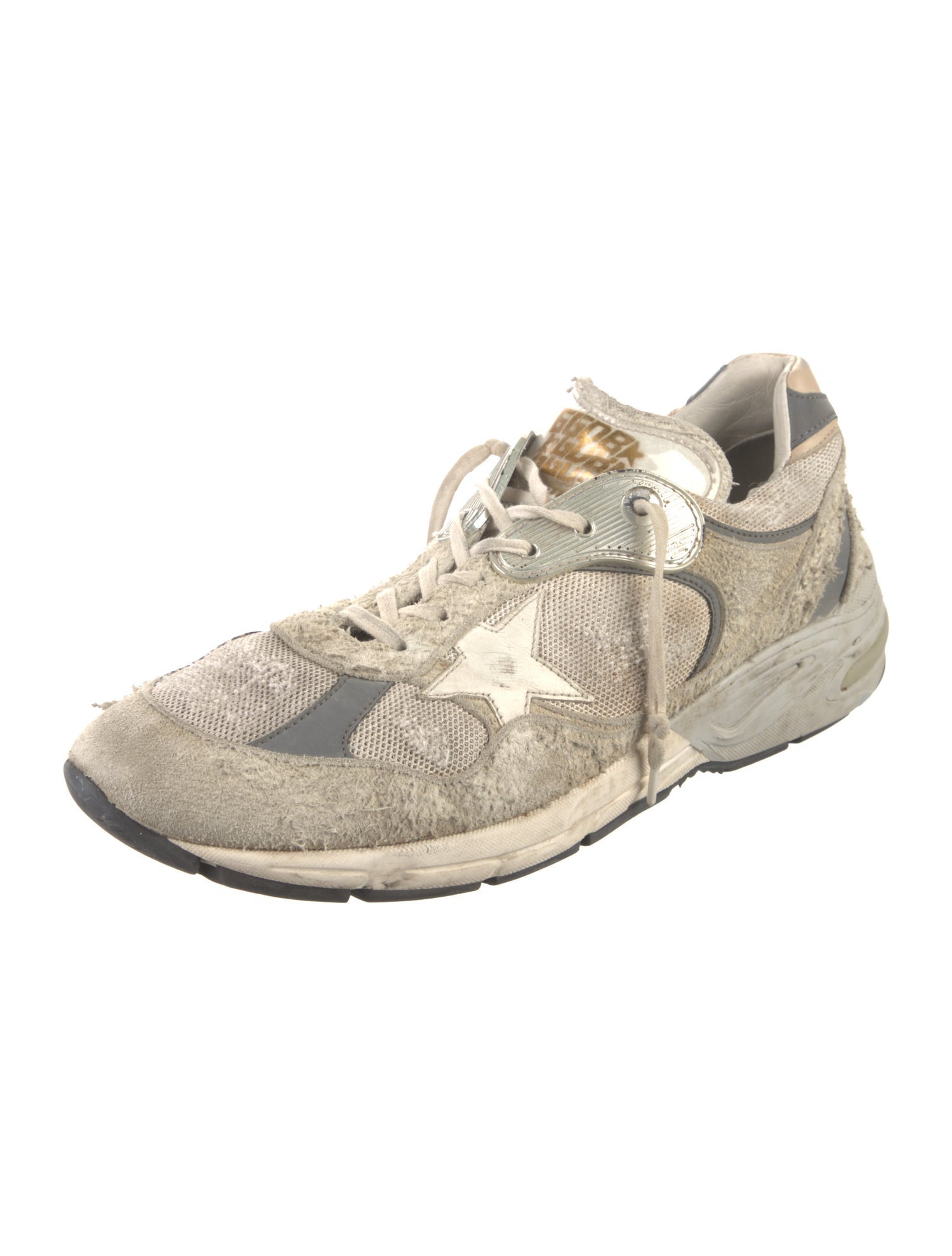 Golden Goose Mesh Printed Sneakers