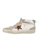 Golden Goose Suede Animal Print Sneakers