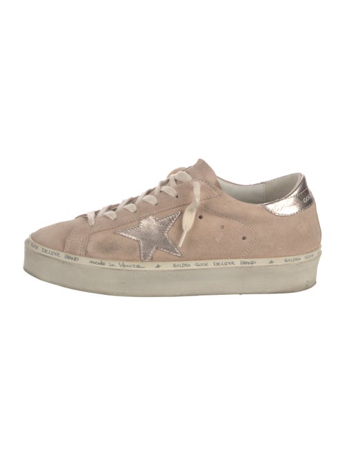 Golden Goose Suede Sequin Embellishments Sneakers