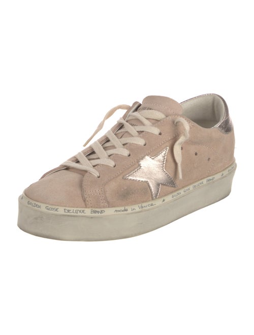 Golden Goose Suede Sequin Embellishments Sneakers