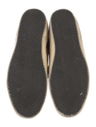 Golden Goose Ponyhair Animal Print Sneakers