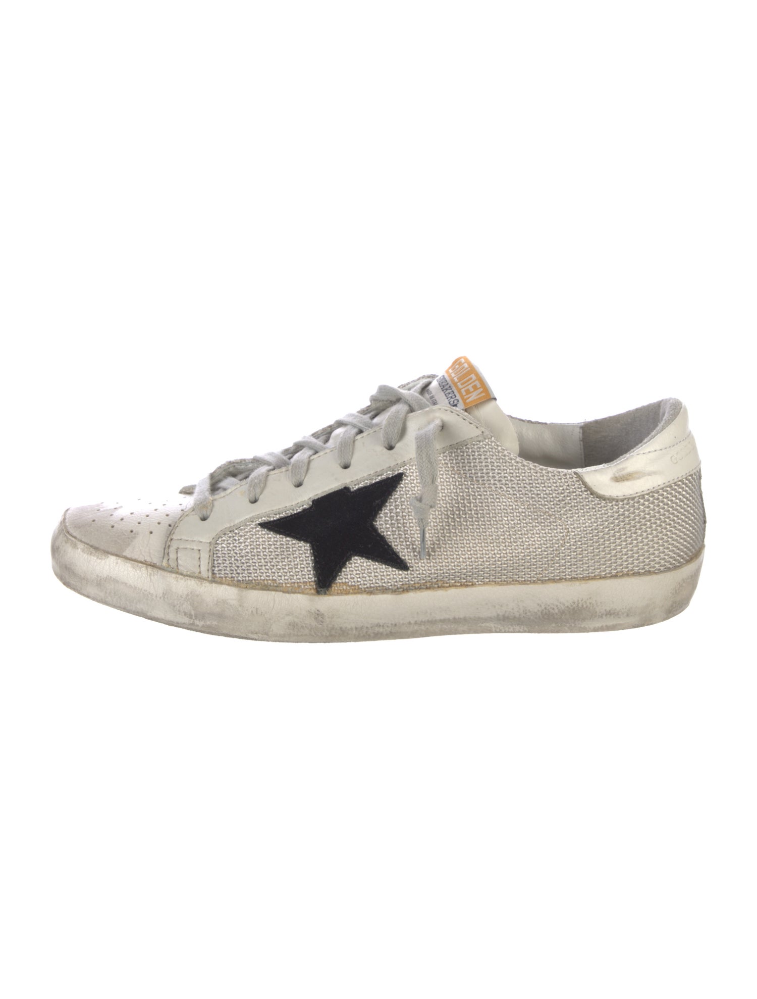 Golden Goose Mesh Printed Sneakers