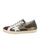 Golden Goose Canvas Printed Sneakers