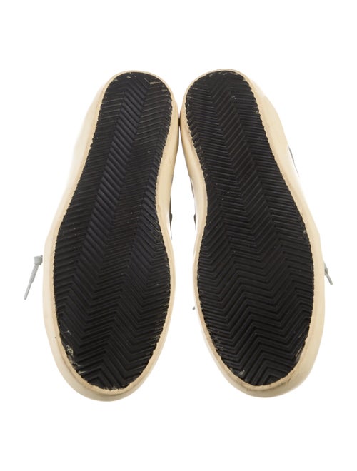 Golden Goose Canvas Printed Sneakers