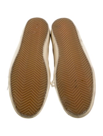 Golden Goose Suede Colorblock Pattern Sneakers