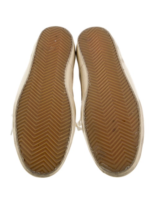 Golden Goose Suede Colorblock Pattern Sneakers