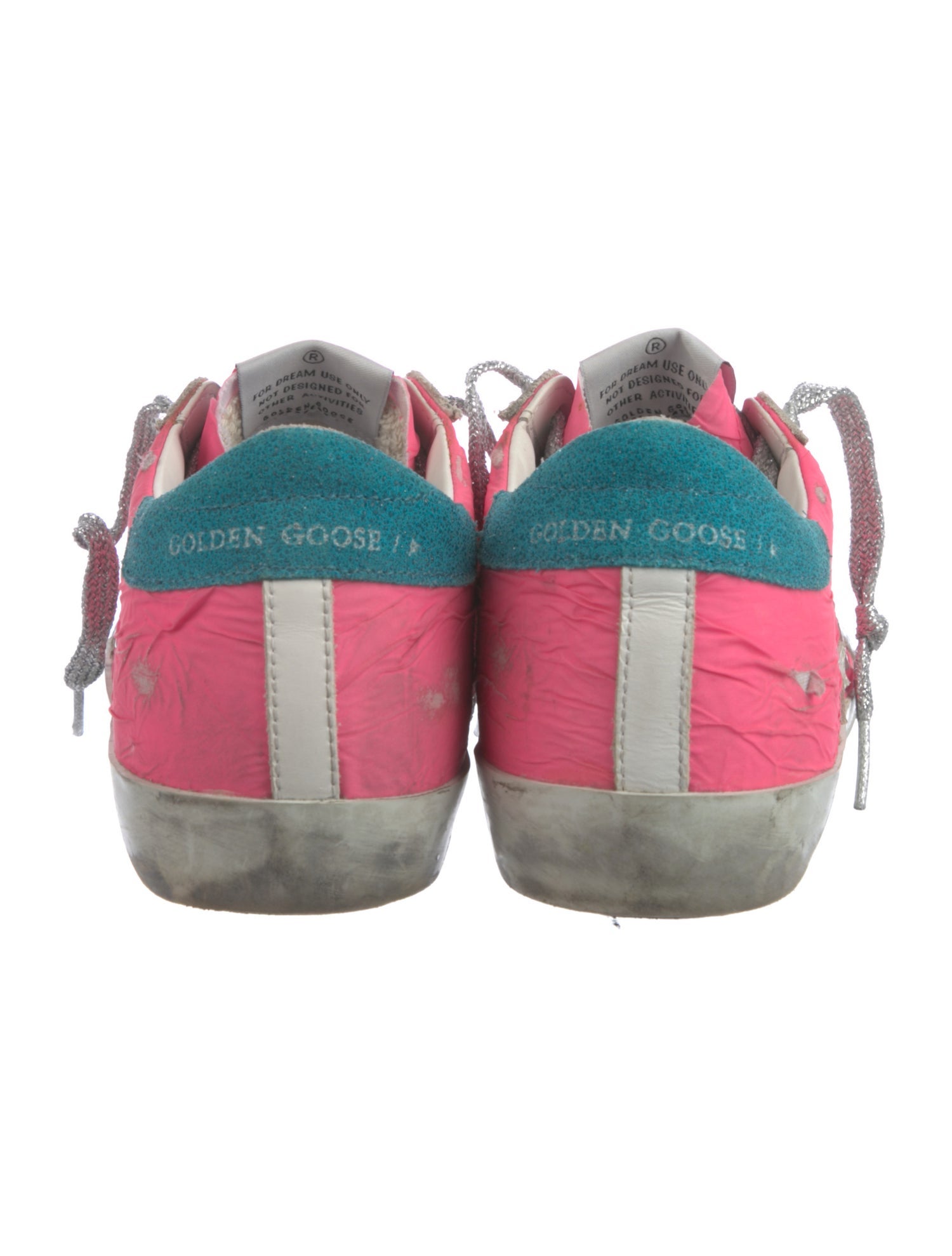 Golden Goose Nylon Printed Sneakers