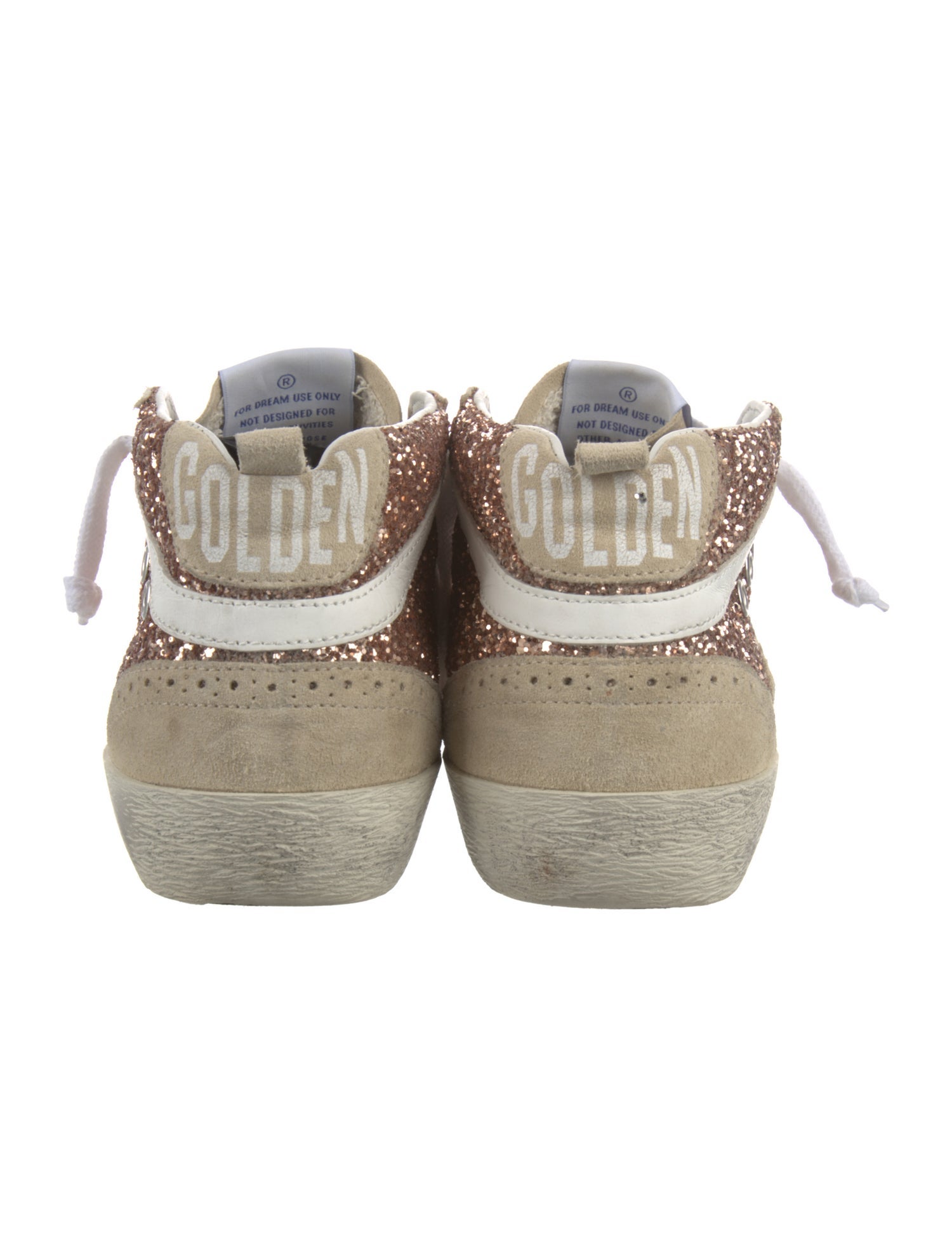 Golden Goose Suede Printed Sneakers