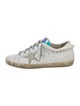 Golden Goose Leather Beaded Accents Sneakers
