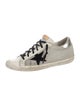 Golden Goose Printed Distressed Accents Sneakers