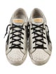 Golden Goose Printed Distressed Accents Sneakers