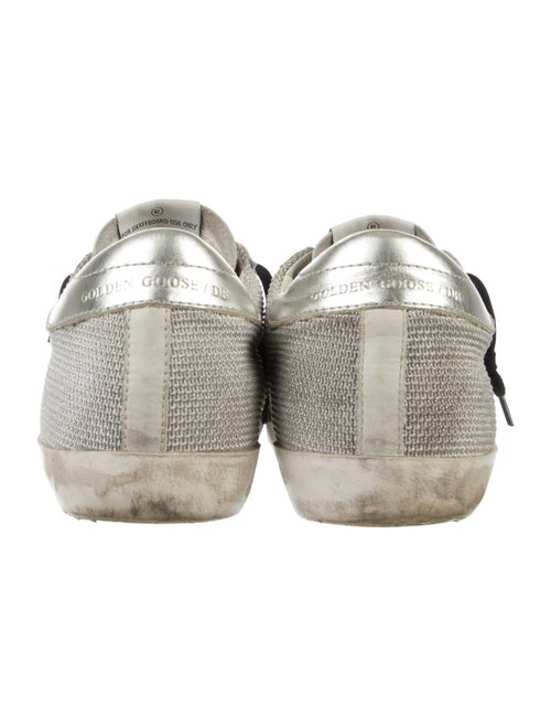 Golden Goose Printed Distressed Accents Sneakers