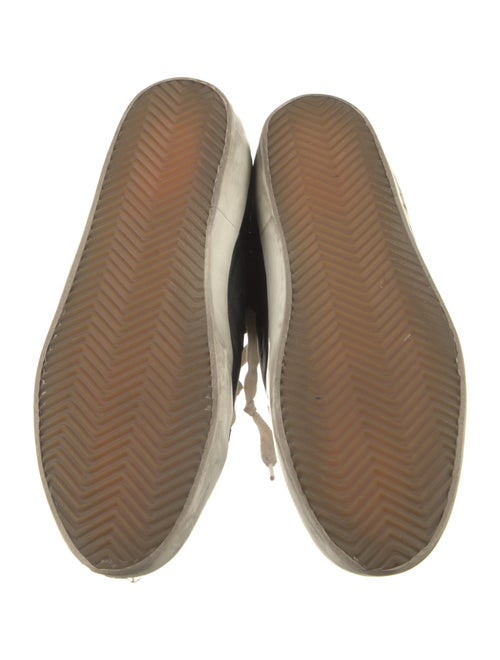 Golden Goose Suede Glitter Accents Sneakers