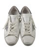 Golden Goose Leather Printed Sneakers
