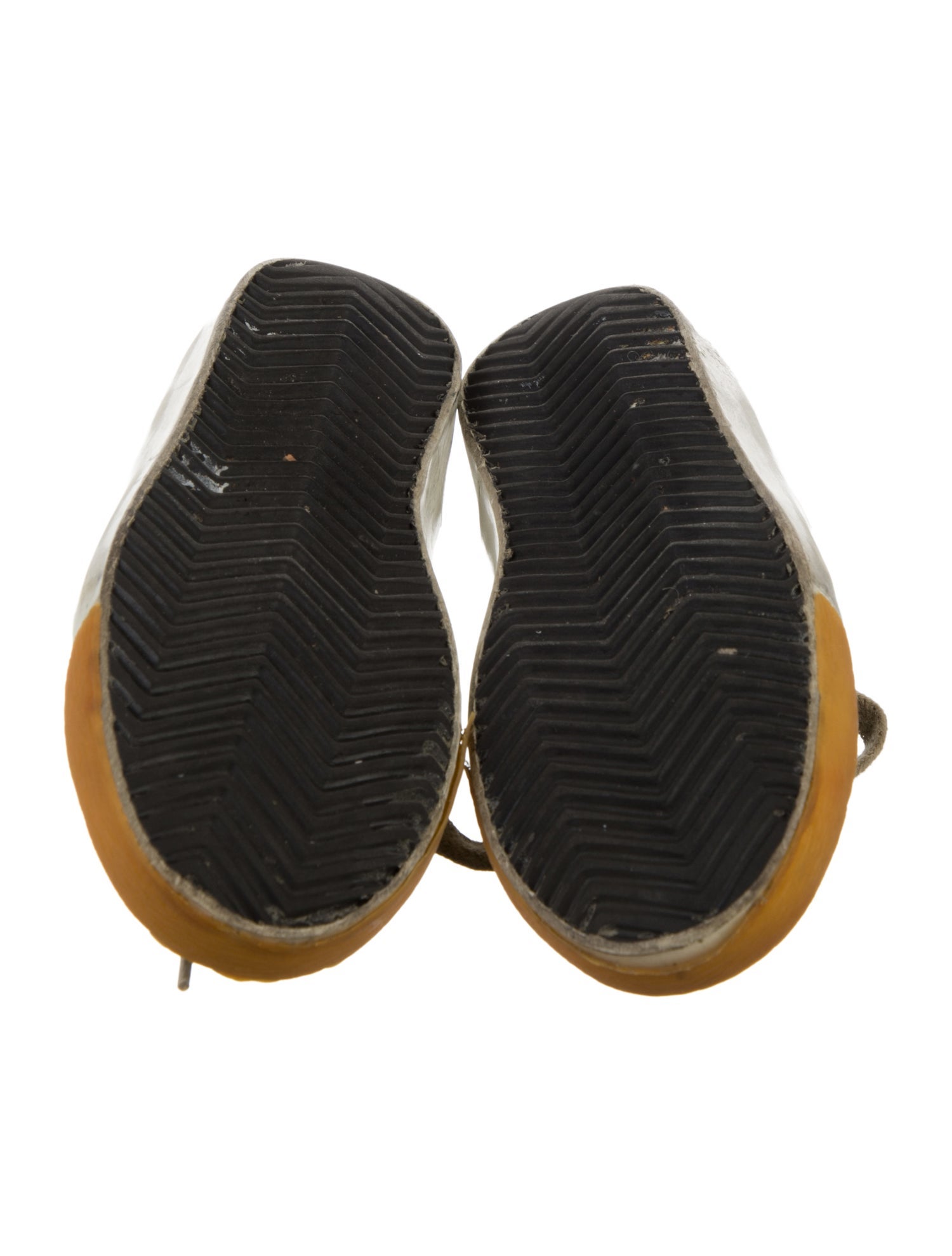 Golden Goose Girls Old School Leopard Print Sneakers