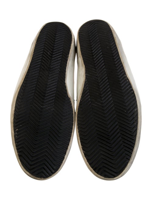 Golden Goose Leather Distressed Accents Sneakers