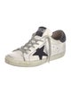 Golden Goose Leather Distressed Accents Sneakers