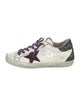 Golden Goose Leather Printed Sneakers