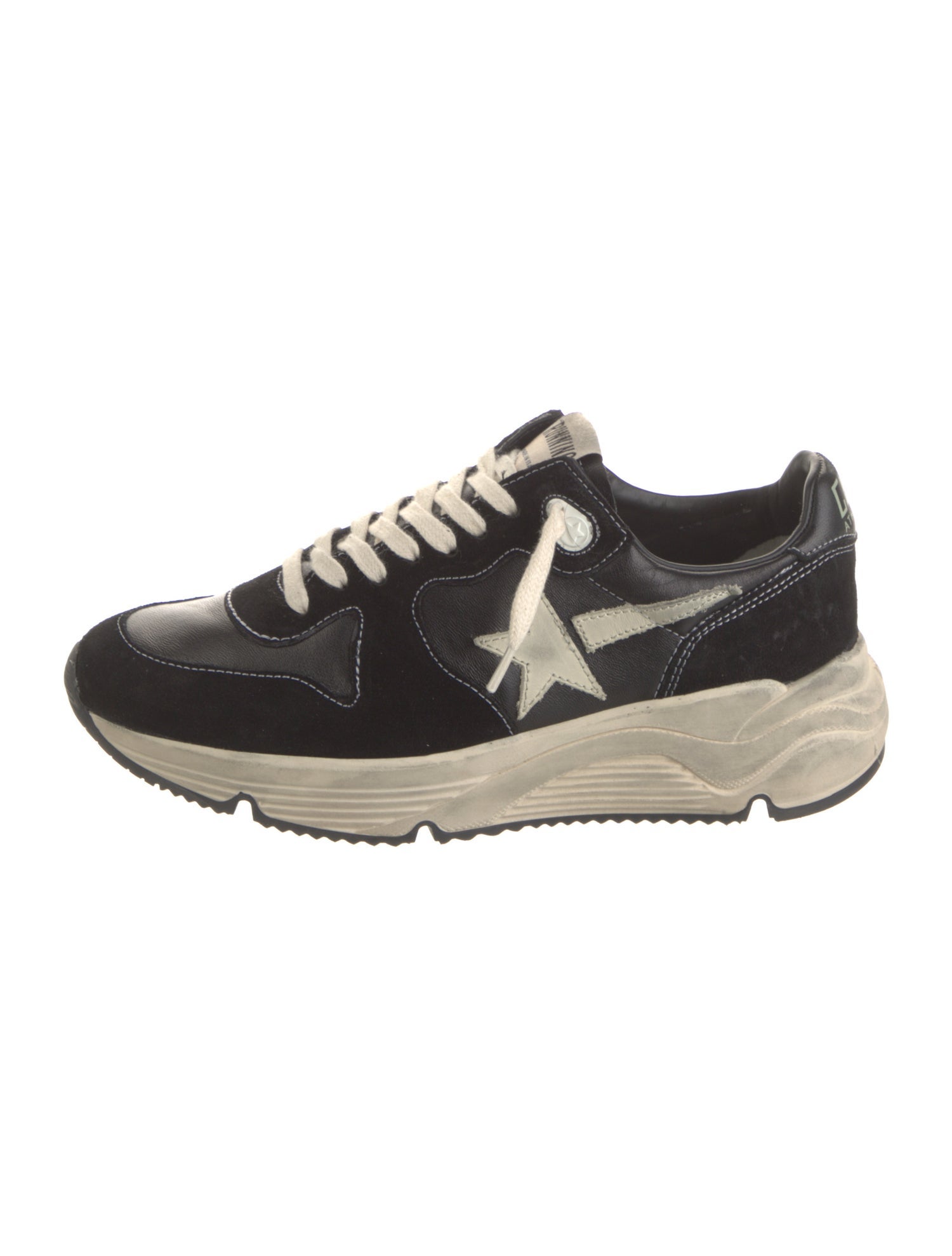 Golden Goose Suede Printed Sneakers