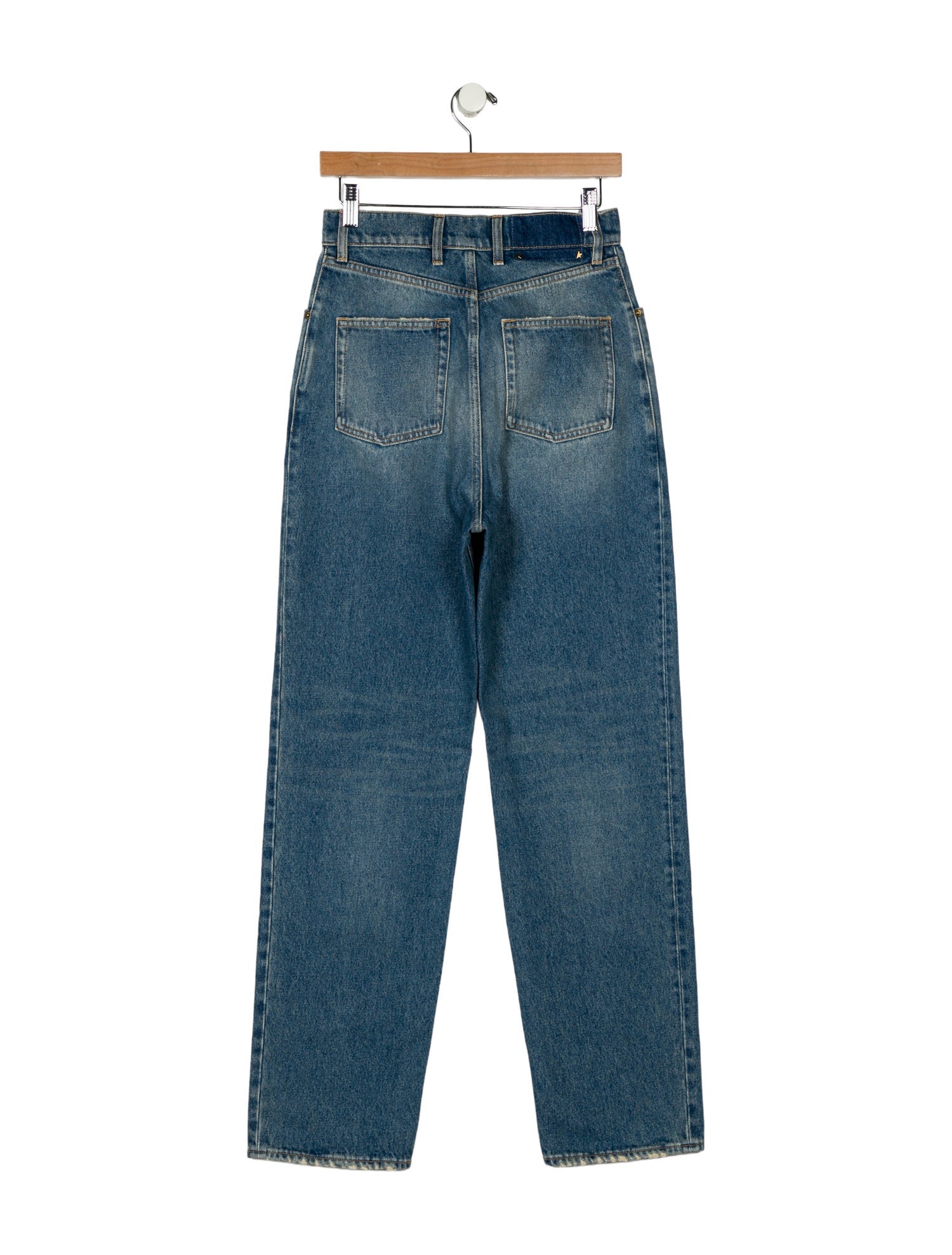 Golden Goose High-Rise Straight Leg Jeans w/ Tags