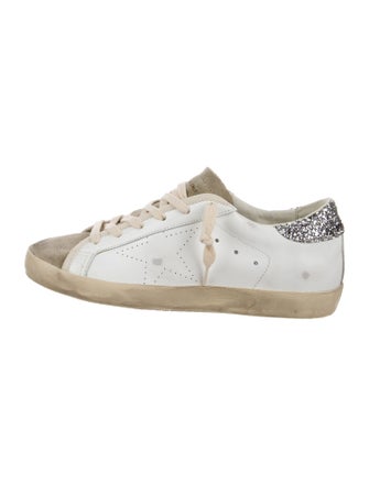 Golden Goose Leather Colorblock Pattern Sneakers w/ Tags